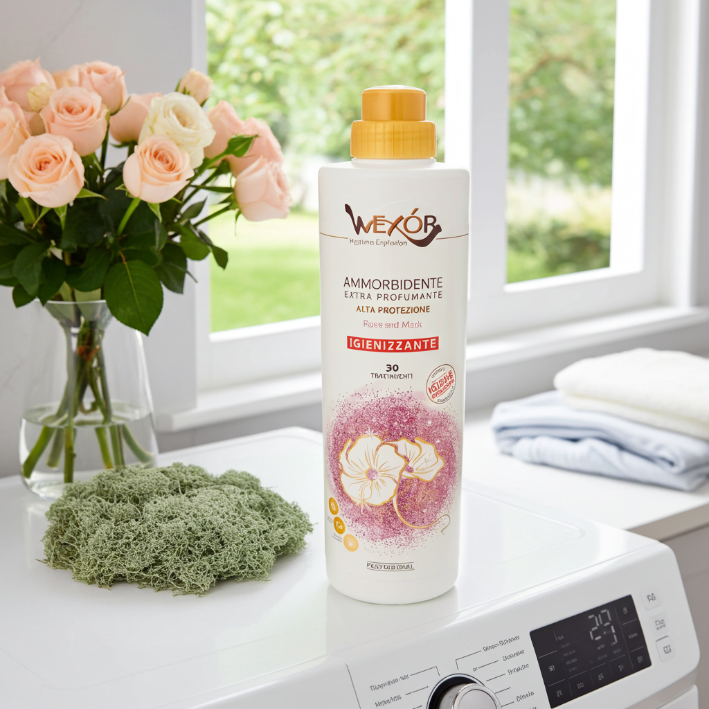 Ammorbidente WEXOR Hygiene Explosion Rose & Musk – Extra Profumante Igienizzante (30 trattamenti) 🆕