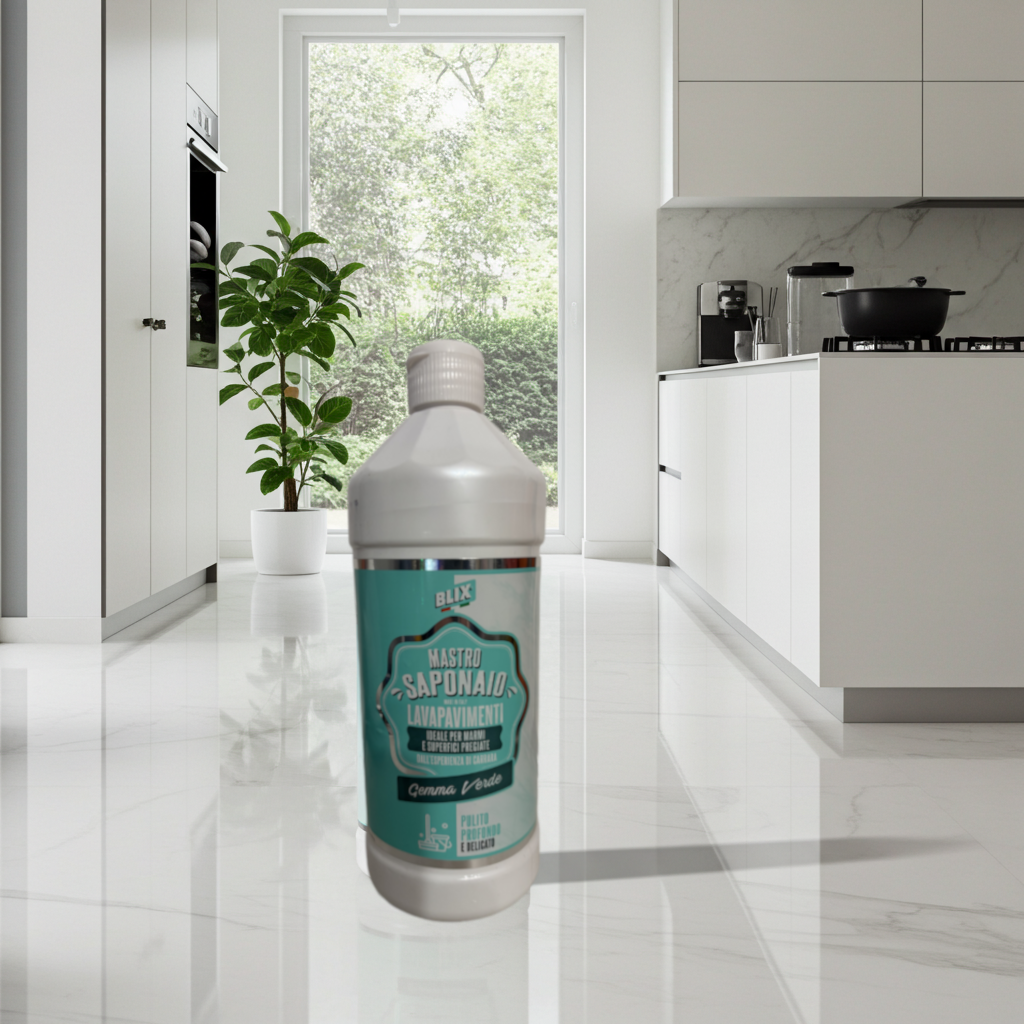 Mastro Saponaio Lava Pavimenti 850 ml – Detergente Specifico per Marmo 🆕