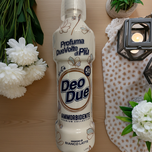 Deo Due ammorbidente bianco latte 1 LT 50 lavaggi 🆕