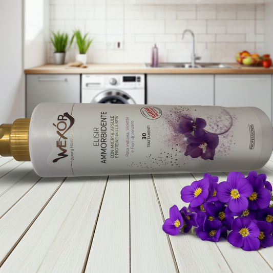Wexor ammorbidente rosa indiana, violetta e fiori di zenzero 750ml 🆕